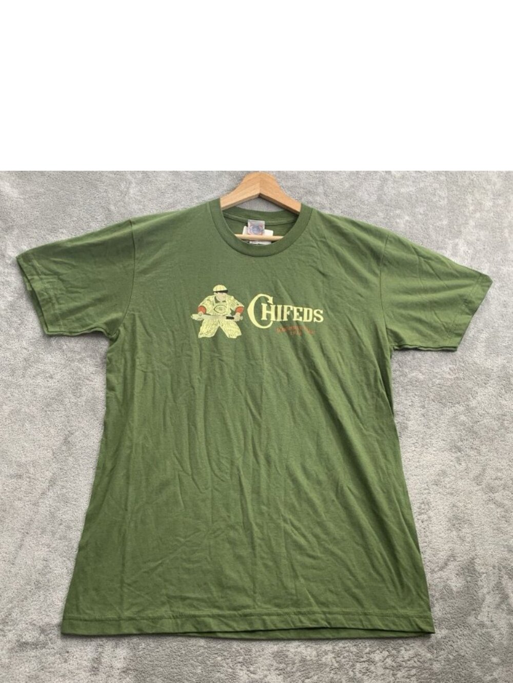 Ebbets Field Flannels Shirt Mens Large Baseball CHIFEDS Weeghman Park 1914 Retro